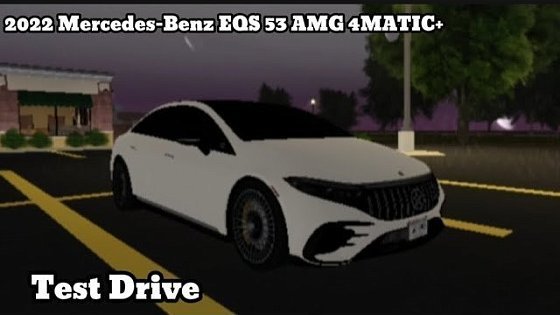 Video: 2022 Mercedes-Benz EQS 53 AMG 4MATIC+ Test Drive #robloxgreenville