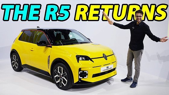 Video: The legendary Renault 5 (R5) returns as affordable EV!