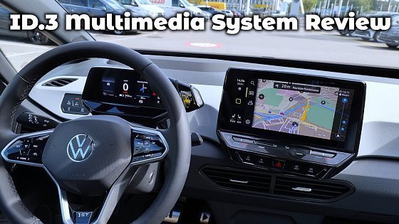 Video: Review Volkswagen ID.3 Multimedia System and Cockpit 2020