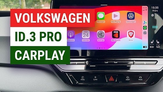 Video: Volkswagen ID.3 Pro 2023 CARPLAY & Android AUTO How-to & Review