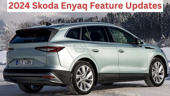 Video: 2024 Skoda Enyaq | How to use updated features and technology