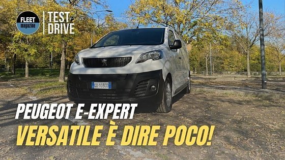 Video: Peugeot e-Expert: versatilità a basse emissioni!