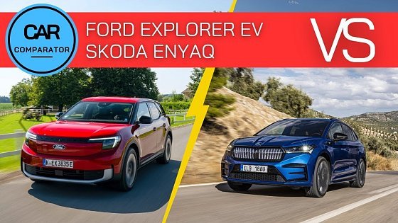 Video: Electric Ford Explorer vs Skoda Enyaq | 2024 | Detailed Comparison of Specs, Dimensions and Prices