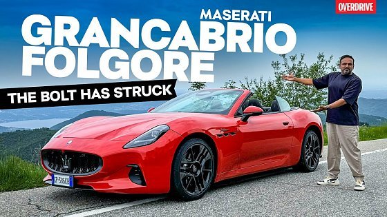 Video: Maserati GranCabrio Folgore review: A Lightning Bolt from Italy | @odmag