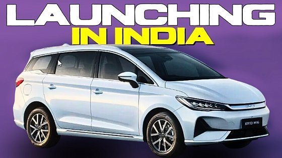 Video: BYD M6 Electric MPV with 3-Row Seating Set for Imminent Launch in India