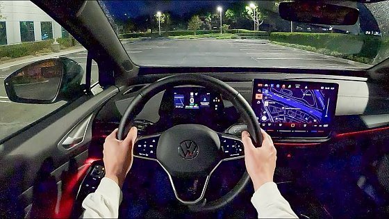 Video: 2024 Volkswagen ID.4 Pro S - POV Night Drive (Binaural Audio)