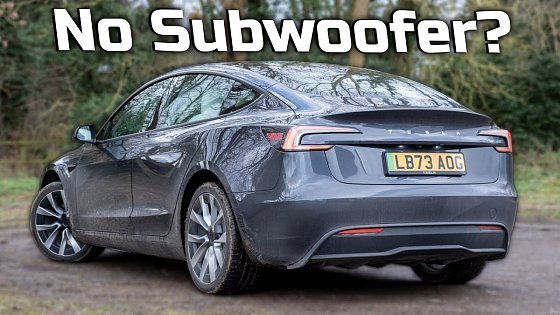 Video: New Tesla Model 3 audio review: Standard vs Long Range Sound | TotallyEV