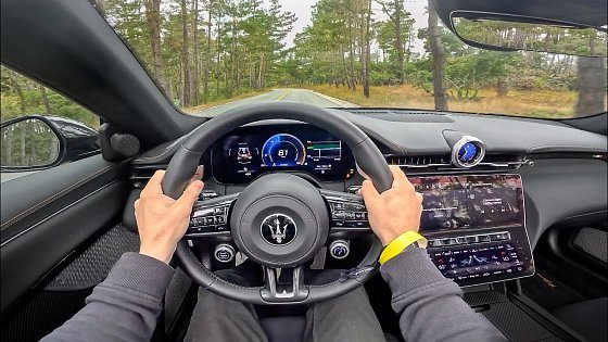 Video: What It's Like To Drive The 818HP Maserati GranCabrio Folgore EV (POV)