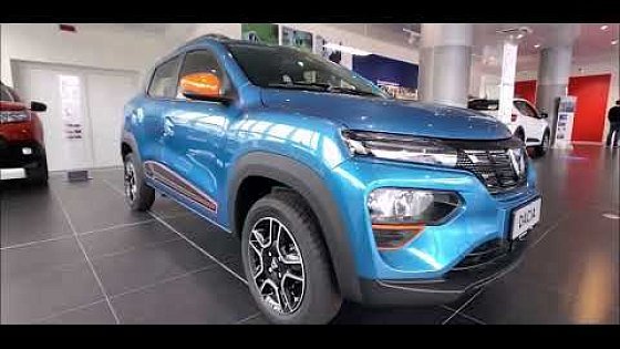 Video: 2022 Dacia Spring Comfort Plus Electric 45 - Blue - Salon Walk-around
