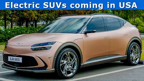 Video: Upcoming All-Electric SUVs 2023 2024