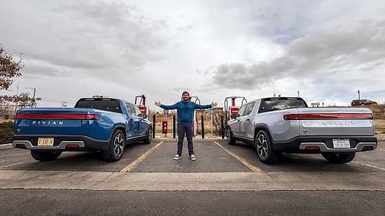 Video: Rivian R1T Max vs Large Pack Highway Range / Capacity Test! $10k Gives You How Much More Range?!