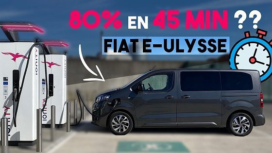 Video: PUB vs RÉALITÉ: +80% en 45 min, vraiment ? (Fiat e-Ulysse)