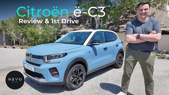 Video: New Citroen e-C3 - Review and 1st Drive of the long range affordable EV we&#39;ve all been waiting for!