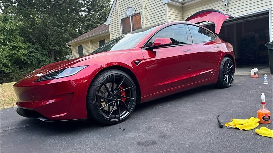 Video: Over 360 Miles of Range In a 2024 Tesla Model 3 Performance (hint… it’s the wheels)