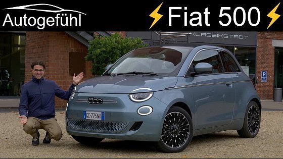 Video: all-new Fiat 500 e FULL REVIEW The 2021 EV surprise! Convertible vs Hatch vs 3+1