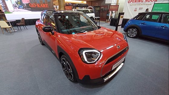 Video: MINI Aceman Cooper SE EV Favoured Red (J05) walkaround exterior and interior (Brunei)