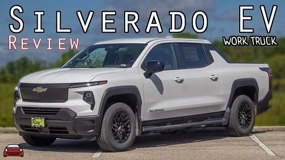 Video: 2024 Chevy Silverado EV WT Review - A $75,000 Electric &quot;Work Truck&quot;