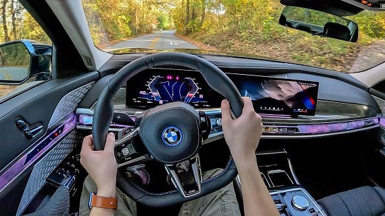Video: 2024 BMW i7 M70 xDrive - POV First Drive (Binaural Audio)