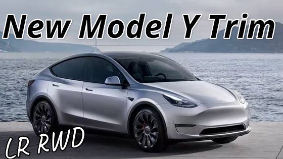 Video: New Tesla Model Y Trim Long Range RWD | Longest Range But Slowest Acceleration!