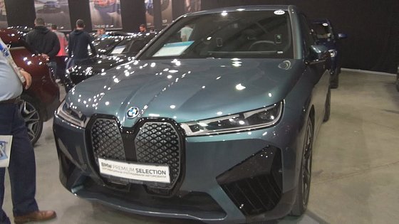 Video: BMW iX xDrive40 Blue Ridge Mountain Car (2021) Exterior and Interior