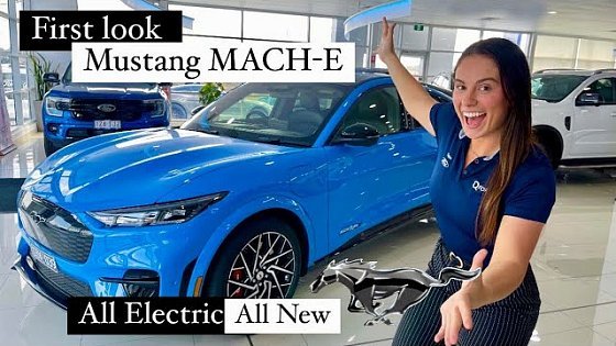 Video: ** 2024 MUSTANG MACH-E GT - Check out these features! **