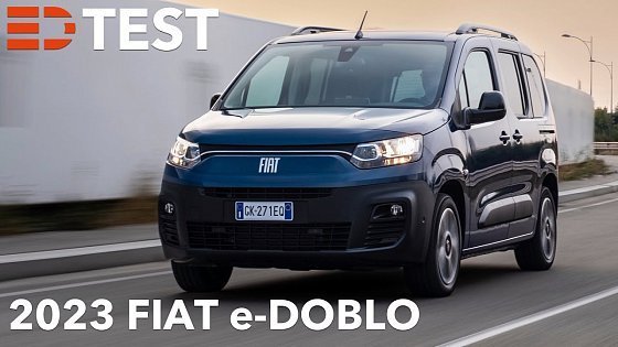 Video: 2023 Fiat e-Doblo Fahrbericht Test Review Verbrauch Reichweite technische Daten | Electric Drive