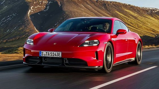 Video: The Porsche Taycan Gets Three New Models For 2025