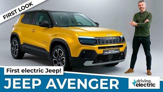 Video: New 2023 Jeep Avenger: First-look at 4x4 brand’s first-ever EV – DrivingElectric