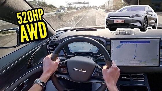 Video: BYD Han POV Drive on GERMAN AUTOBAHN!