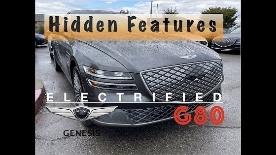 Video: Hidden Features 2023 Genesis Electrified G80 AWD