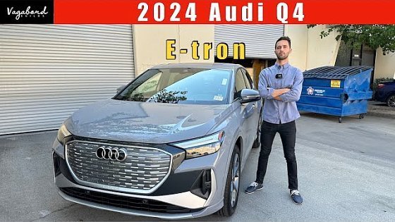 Video: Improved 2024 Audi Q4 Sportback e-tron Quattro S-line