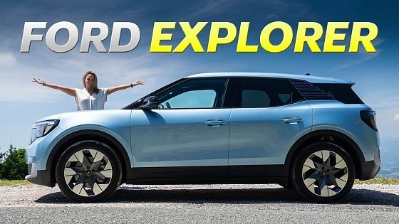 Video: All-Electric Ford EXPLORER Review: The Tesla Rival That&#39;s Really A VW | 4K