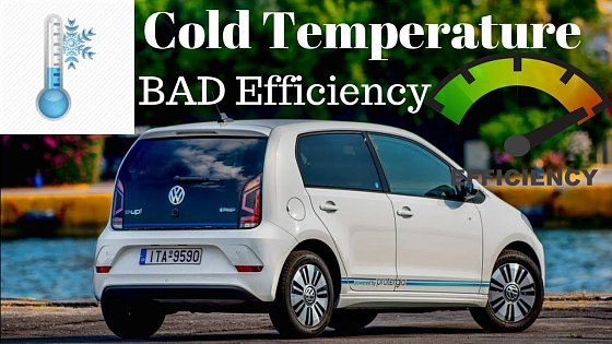 Video: VW e up! Cold Temperature = Bad Efficiency. +1 kWh/100km