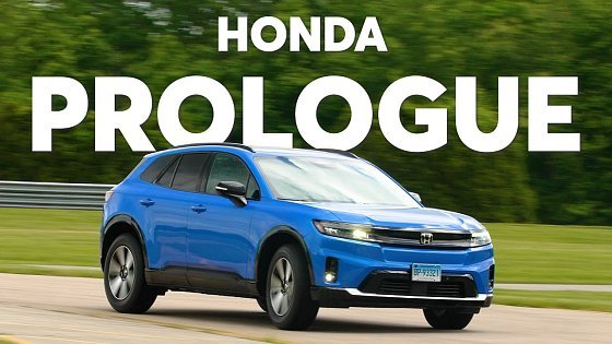 Video: 2024 Honda Prologue Early Review | Consumer Reports