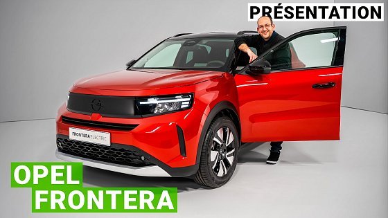 Video: Opel Frontera, jusqu'à 400 km d'autonomie pour ce SUV électrique qu'on espère... abordable