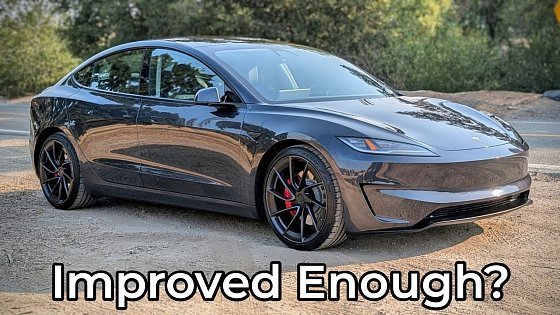 Video: 2024 Tesla Model 3 Performance Review - Even Faster and More Refined