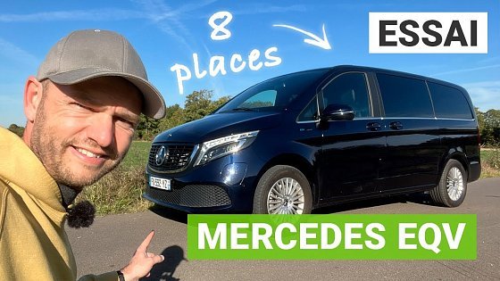 Video: Essai Mercedes EQV : digne d&#39;un SUV, mais avec 8 places !