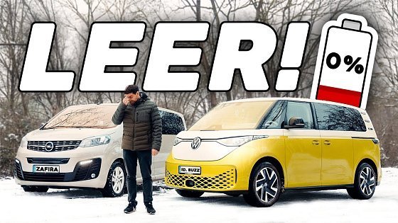 Video: So weit liegen die Reichweiten auseinander! VW ID. Buzz vs Opel Zafira-e life