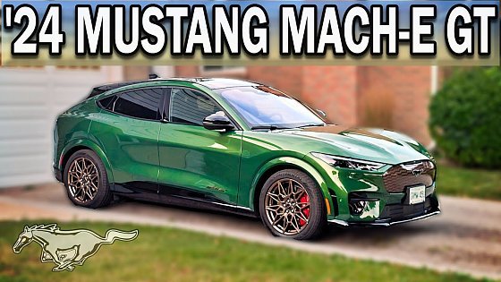 Video: 2024 Ford Mustang Mach E GT - Now Faster and Costs Less than Before!