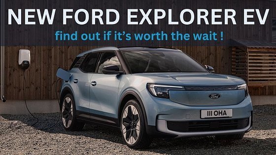 Video: Is The New Ford Explorer EV Worth The Wait? Tesla Model Y, Audi Q4 Competitors? #electricvehicle