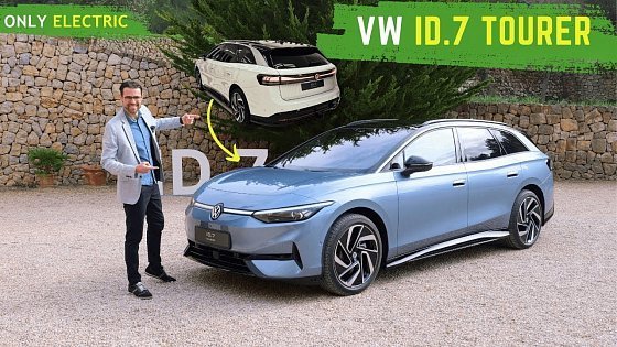 Video: 2024 VW ID7 Tourer - The First Ever Electric Estate from Volkswagen !