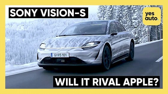 Video: Sony Vision-S concept: will it rival the Apple car?