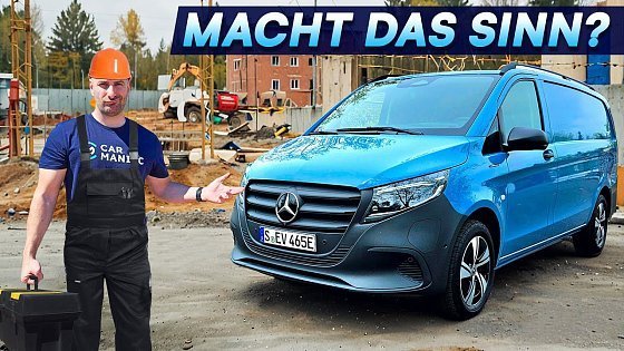 Video: 2025 Mercedes eVito: Zurecht vom Handwerker AUSGELACHT?