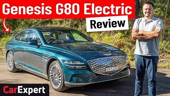 Video: 2022 Genesis Electrified G80 review (inc. 0-100): The big Model S competitor from Korea!