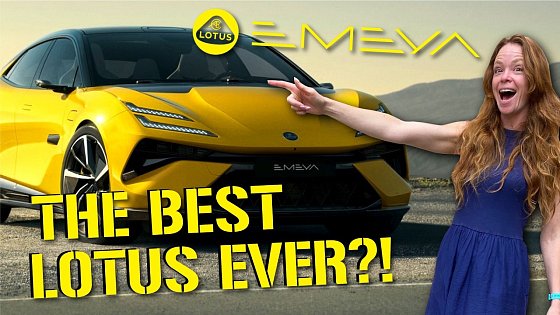 Video: Lotus Emeya: Ultimate sports car for EVERYDAY use?