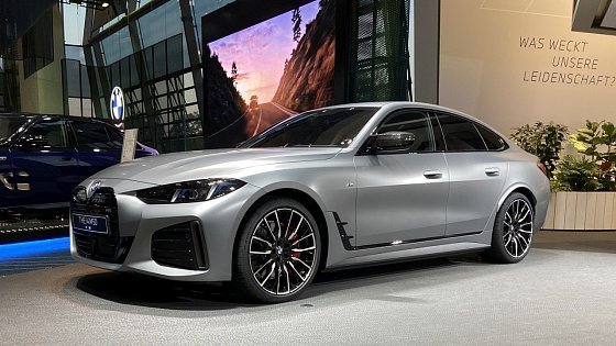 Video: 2025 BMW i4 M50 in Frozen Pure Grey metallic