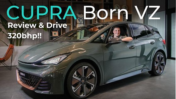 Video: CUPRA Born VZ Review & Drive - 320hp Electric Hot Hatch!