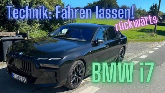 Video: BMW Rückfahrassistent und fahren lassen!