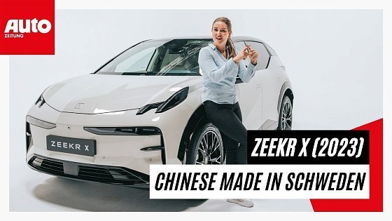 Video: Zeekr X (2023): Elektro-SUV mit Katze im Frunk?! | AUTO ZEITUNG