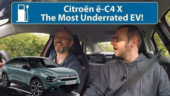 Video: Citroën ë-C4 X - The Most Underrated EV! - (With A Bigger Battery Option Now!)